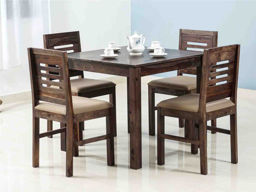 4 Seater Dining Table Set