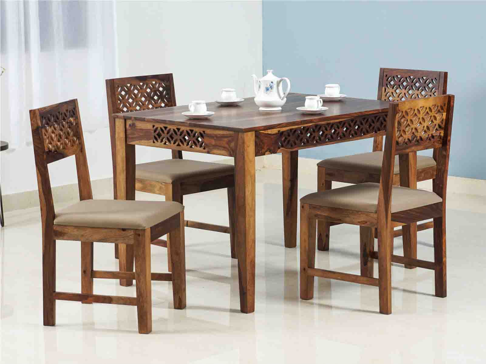 Duraster Elementary Dining Table Set 4 Seater # 4 - Image 2