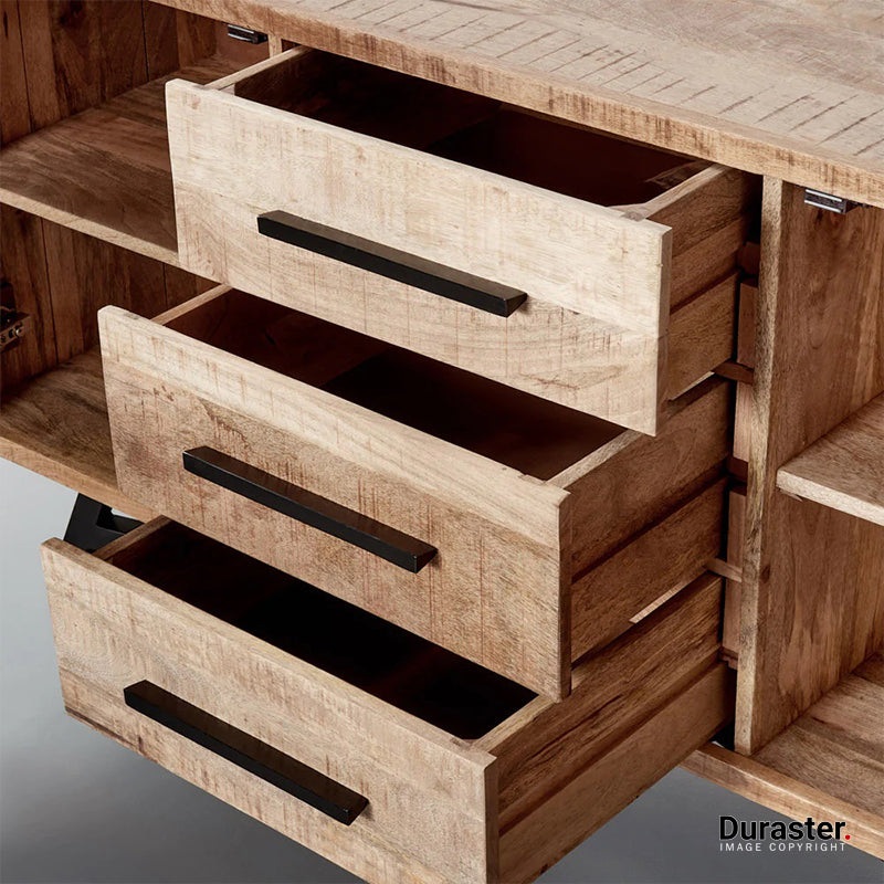 Brooklyn Mango Wood Sideboard #4 - Image 7