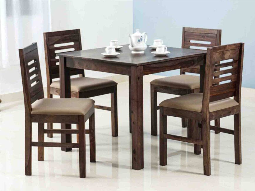 4 Seater Dining Table Set