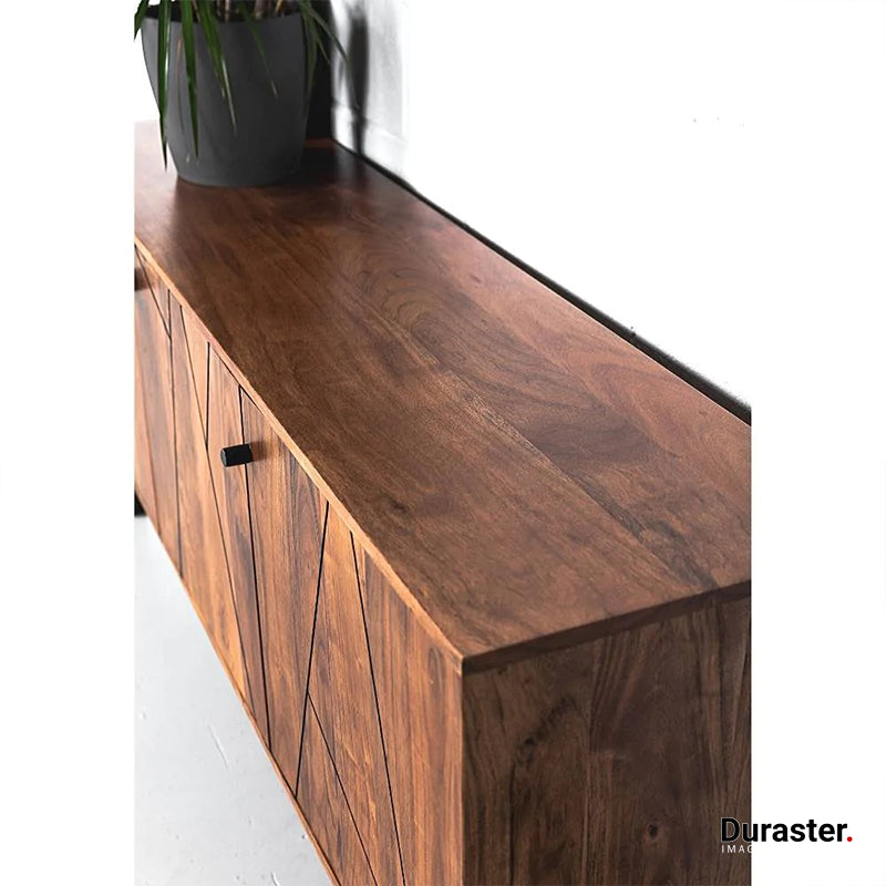 Brooklyn Acacia Wood Sideboard #17 - Image 4
