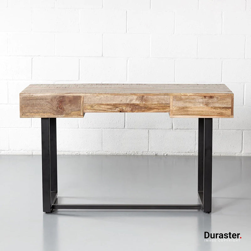 Brooklyn Mango Wood Writing Desk #3 - Image 5