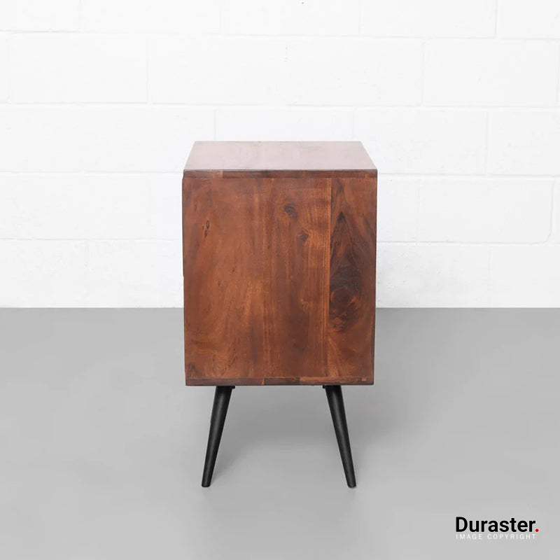 Brooklyn Acacia Wood Nightstand #9 - Image 3