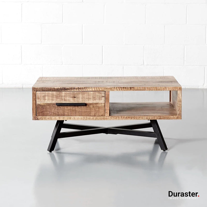 Brooklyn Mango Wood Coffee Table #6 - Image 4