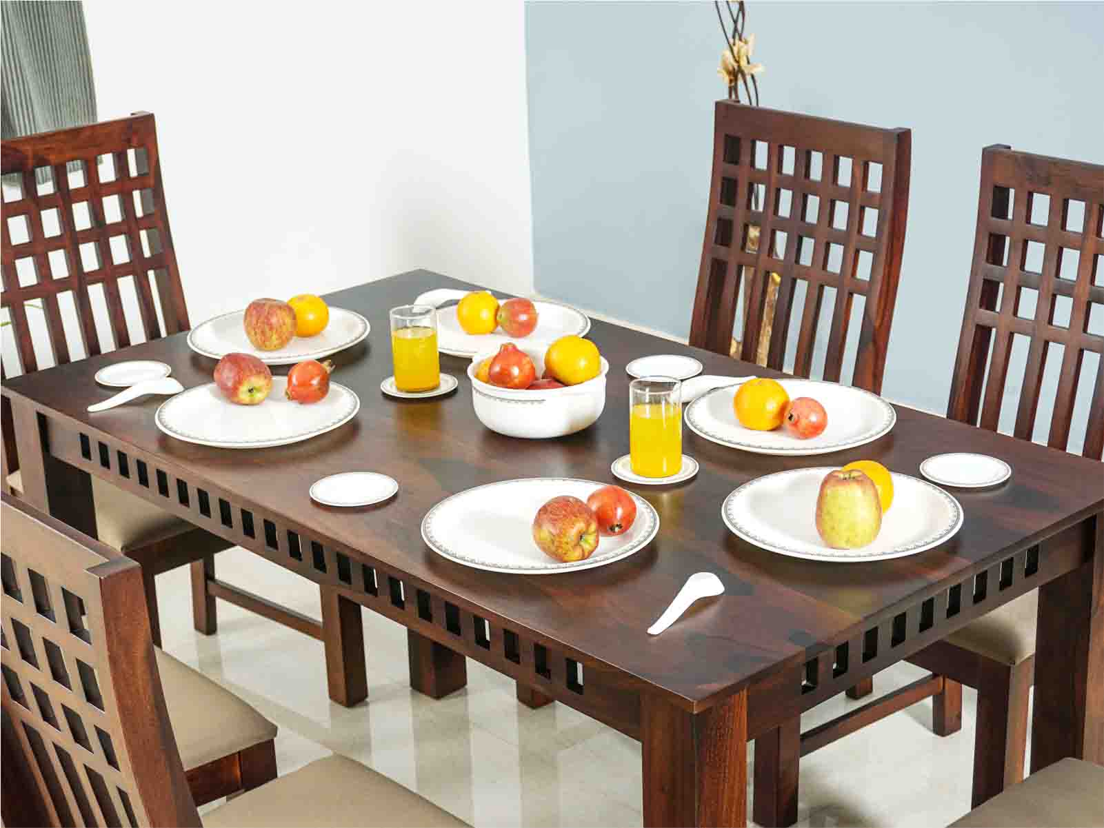 Duraster Ummed Dining Table Set 6 Seater # 01 - Image 3