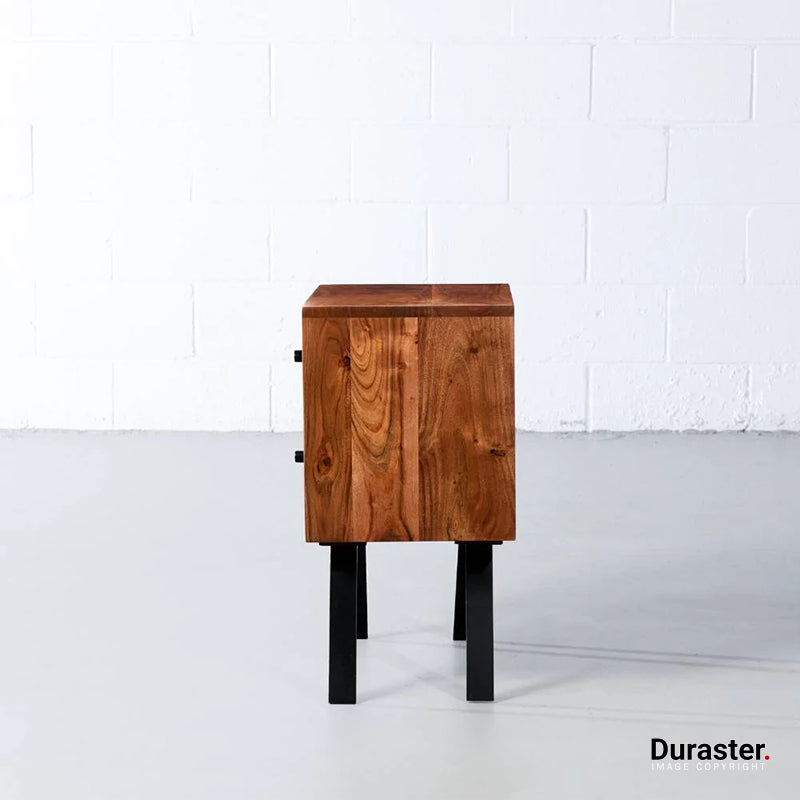 Brooklyn Acacia Wood Nightstand #12 - Image 3
