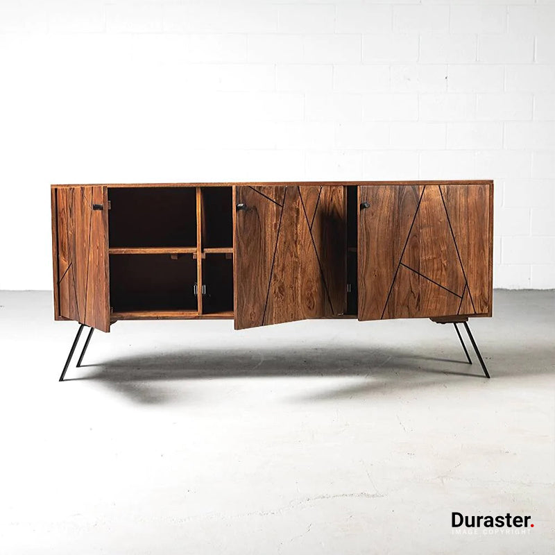 Brooklyn Acacia Wood Sideboard #17 - Image 3