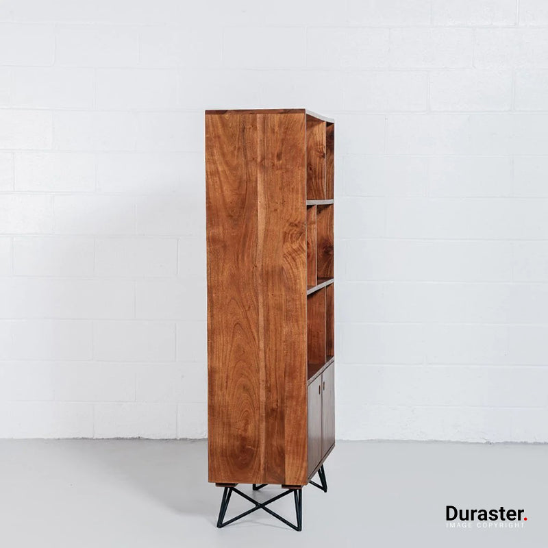 Brooklyn Acacia Wood Modern Bookshelf #15 - Image 3