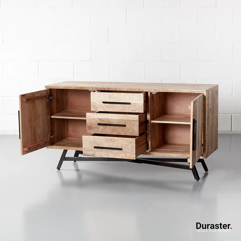 Brooklyn Mango Wood Sideboard #4 - Image 6