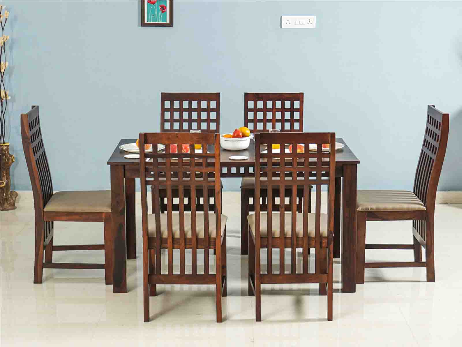 Duraster Ummed Dining Table Set 6 Seater # 01 - Image 4