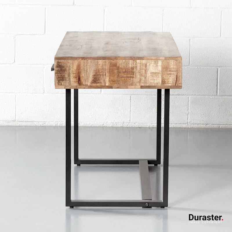 Brooklyn Mango Wood Writing Desk #3 - Image 4