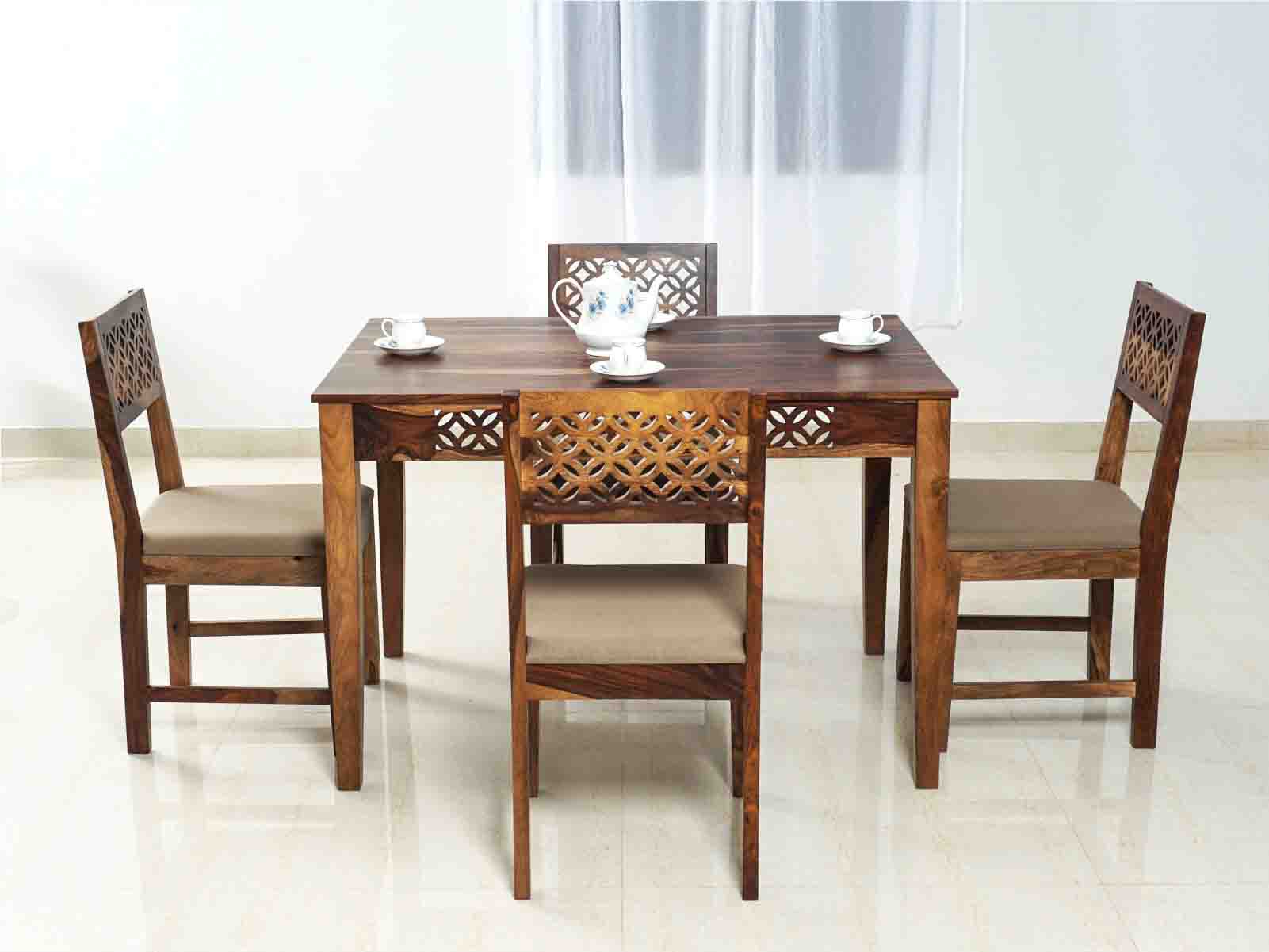 Duraster Elementary Dining Table Set 4 Seater # 4 - Image 4