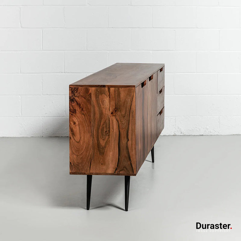 Brooklyn Acacia Wood Side Board #10 - Image 3