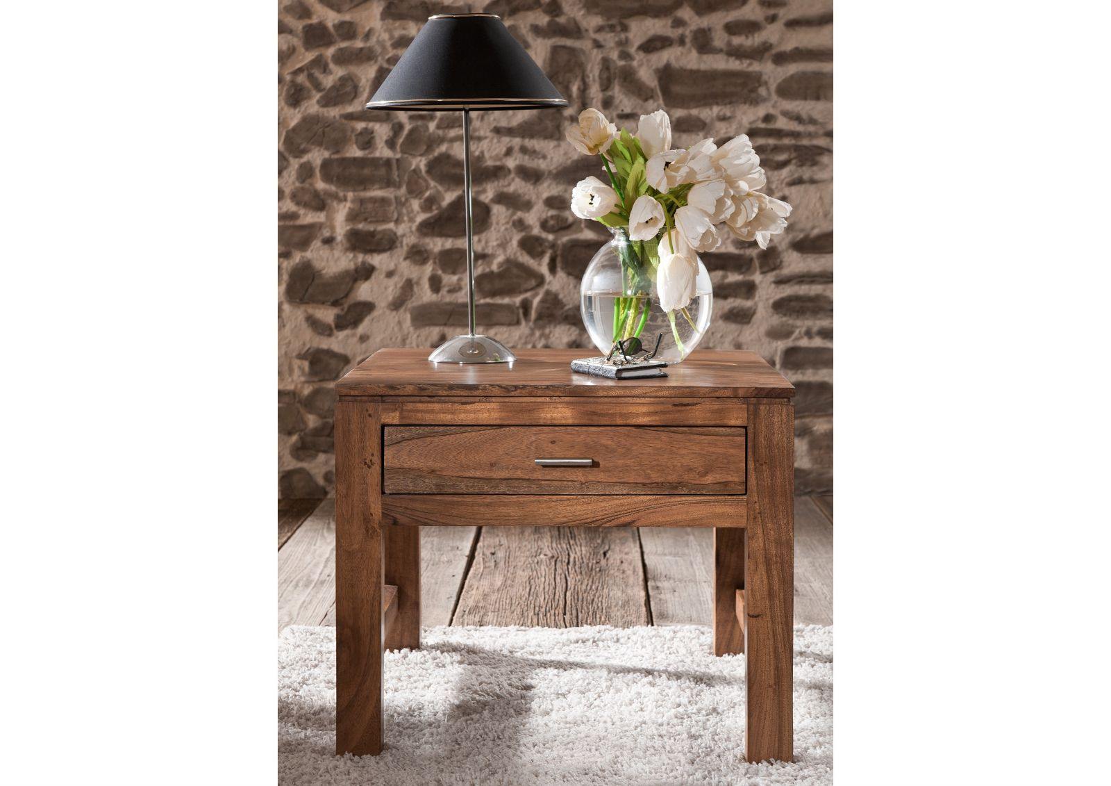 Bison Elegant multi-utility Side Table with Drawer - Duraster