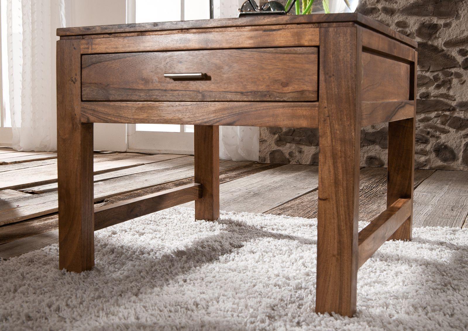 Bison Elegant multi-utility Side Table with Drawer - Duraster