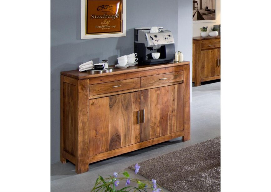 Bison Spacious Sideboard Cabinet & Dresser - Duraster