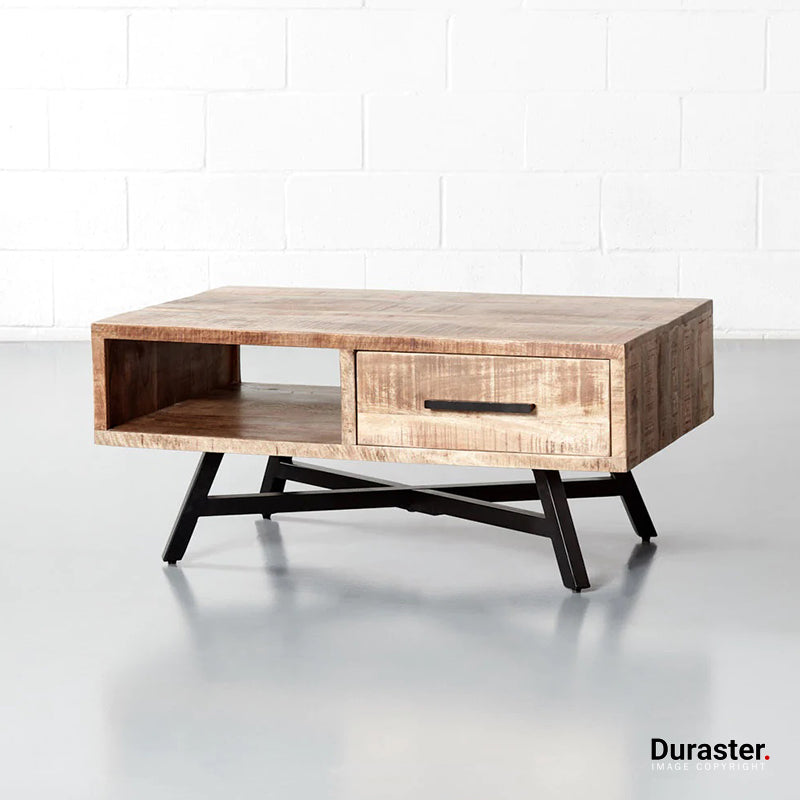 Brooklyn Mango Wood Coffee Table #6 - Image 3