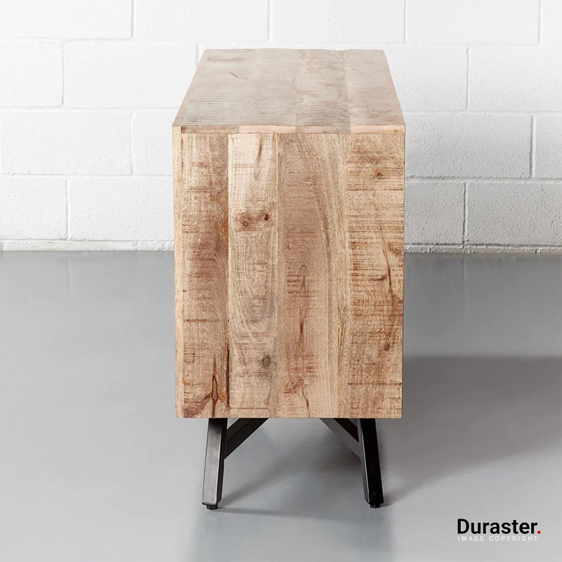 Brooklyn Mango Wood Sideboard #4 - Image 4