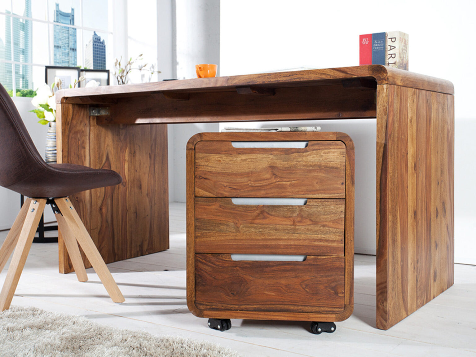 Sheesham Wood Office Desk