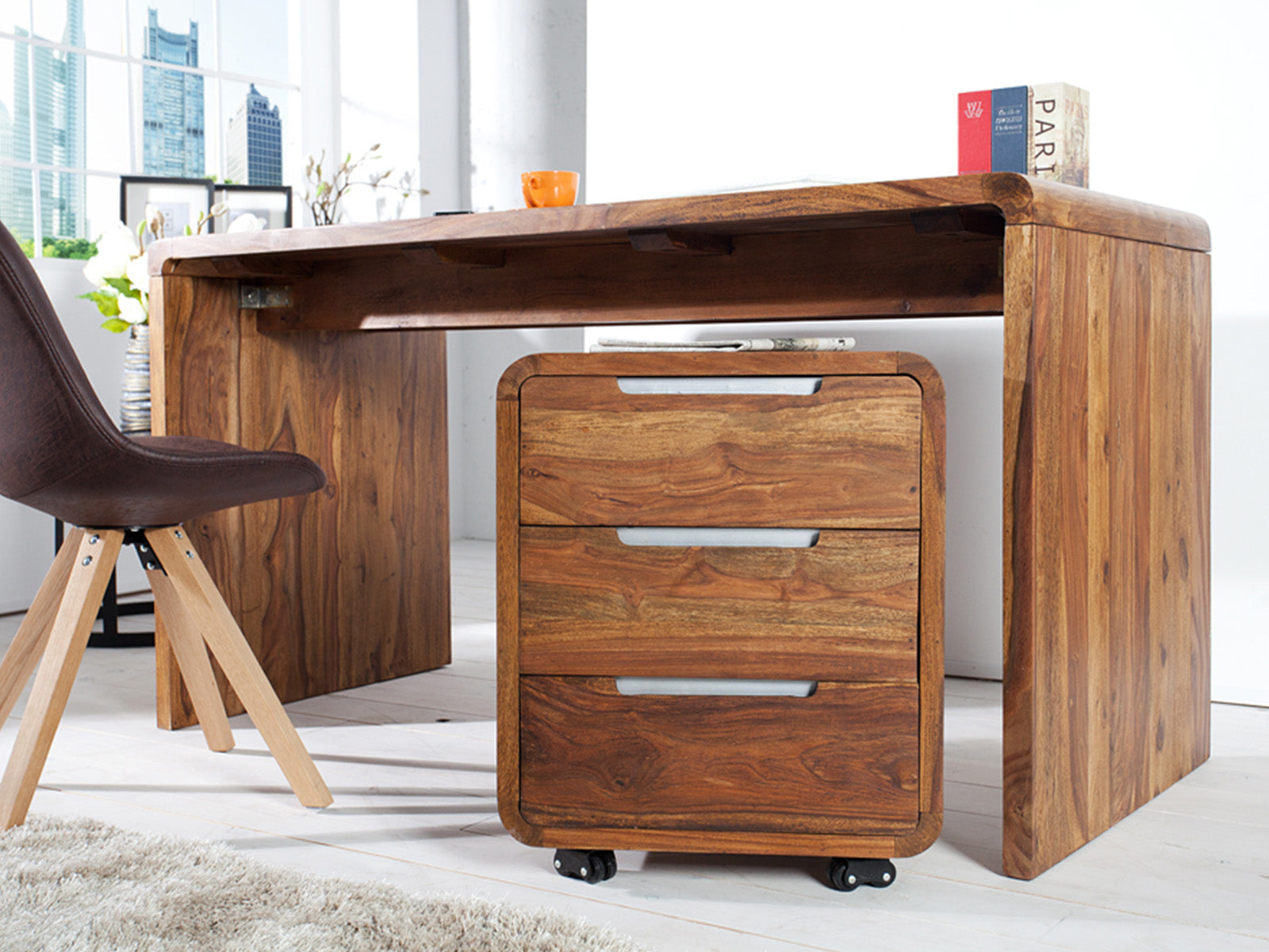 Sheesham Wood Office Desk