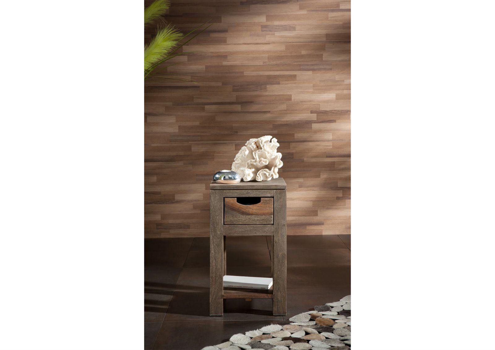 Alpaca Modern Sheesham Wood Side Table #2 - Duraster