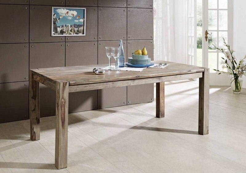 Alpaca Modern Sheesham Dining Table #1 - Duraster