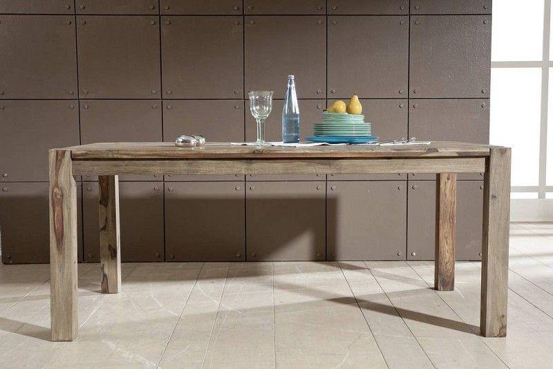 Alpaca Modern Sheesham Dining Table #1 - Duraster