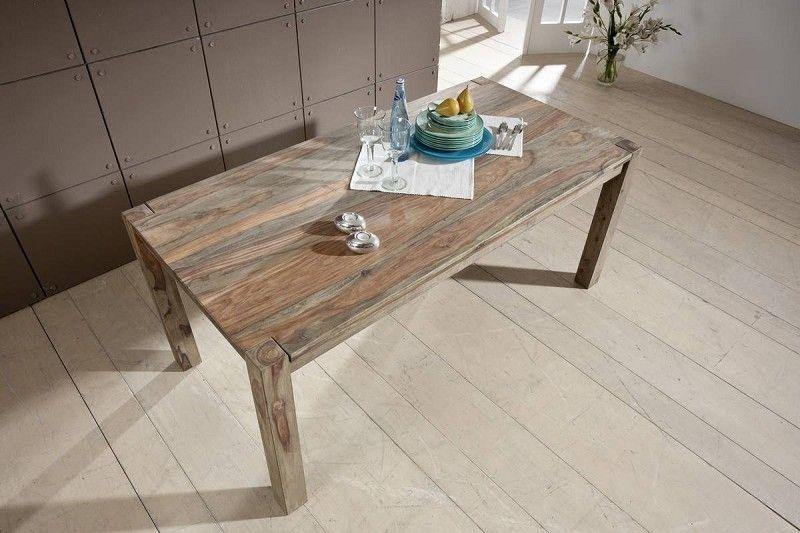 Alpaca Modern Sheesham Dining Table #1 - Duraster
