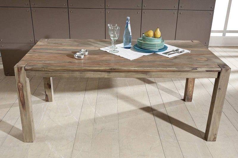 Alpaca Modern Sheesham Dining Table #1 - Duraster