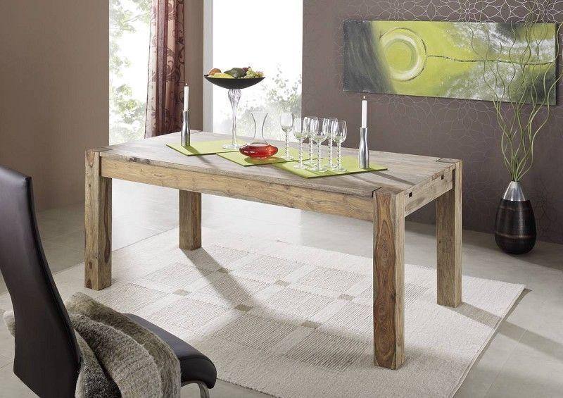 Alpaca Modern Sheesham Wood Dining Table #4 - Duraster