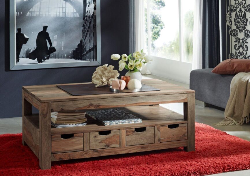 Alpaca Modern Sheesham Coffee Table #1 - Duraster