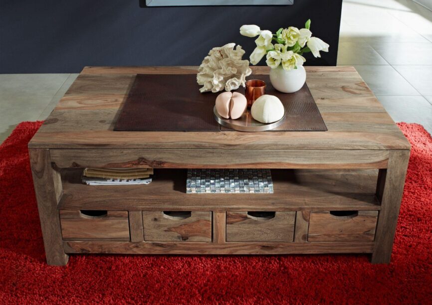 Alpaca Modern Sheesham Coffee Table #1 - Duraster