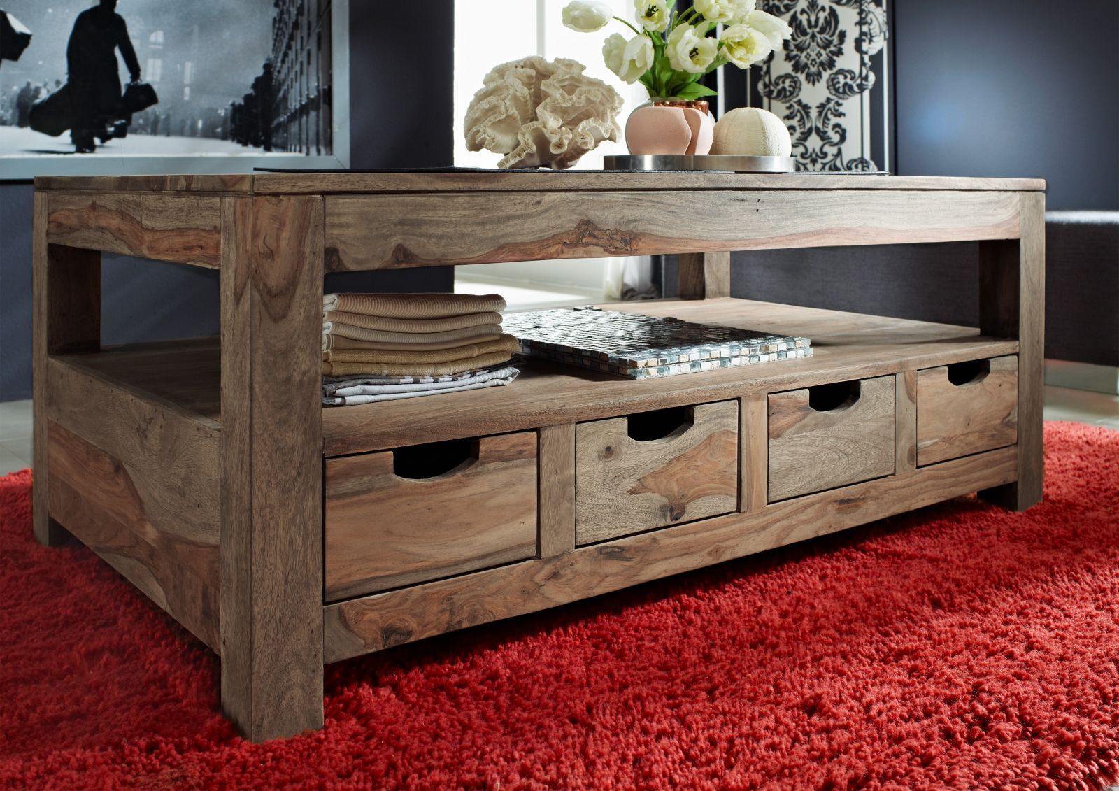 Alpaca Modern Sheesham Coffee Table #1 - Duraster