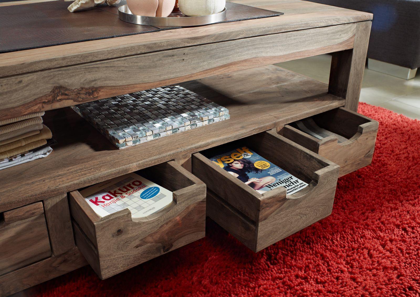 Alpaca Modern Sheesham Coffee Table #1 - Duraster