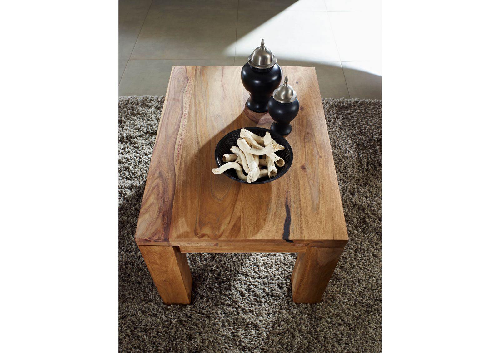 Alpaca Modern Sheesham Wood Coffee Table #6 - Duraster