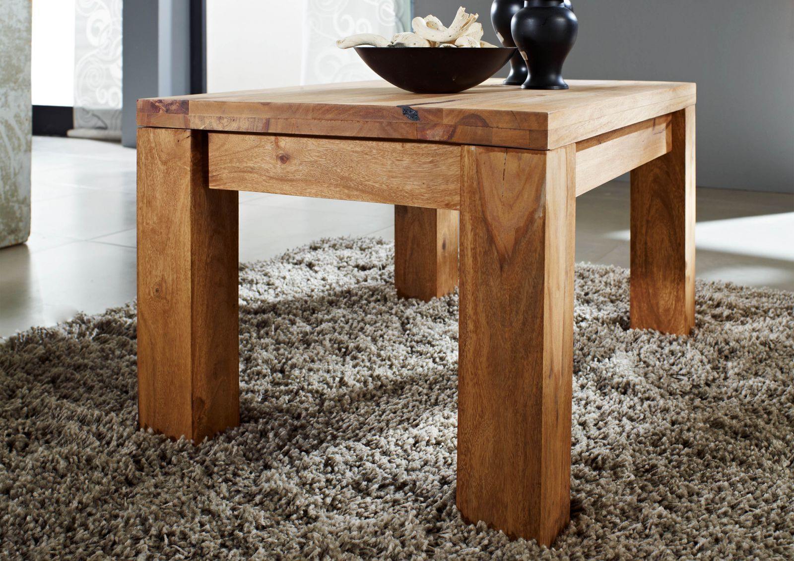 Alpaca Modern Sheesham Wood Coffee Table #6 - Duraster