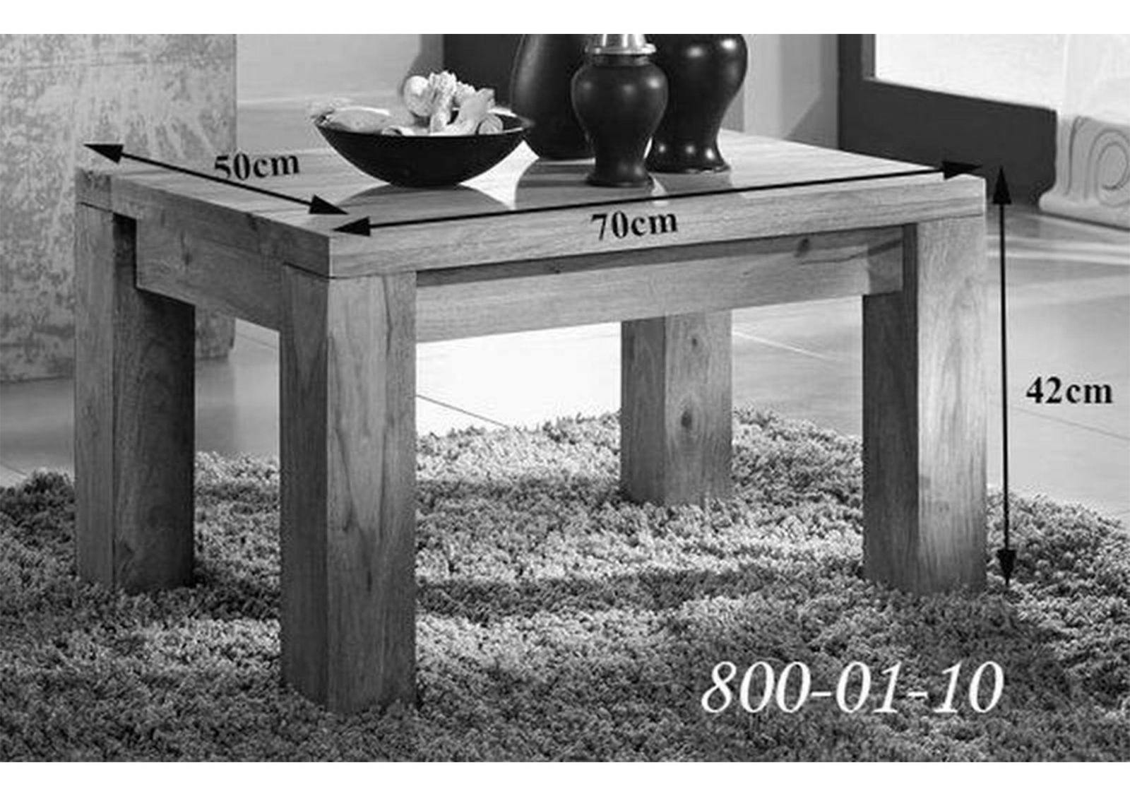 Alpaca Modern Sheesham Wood Coffee Table #6 - Duraster