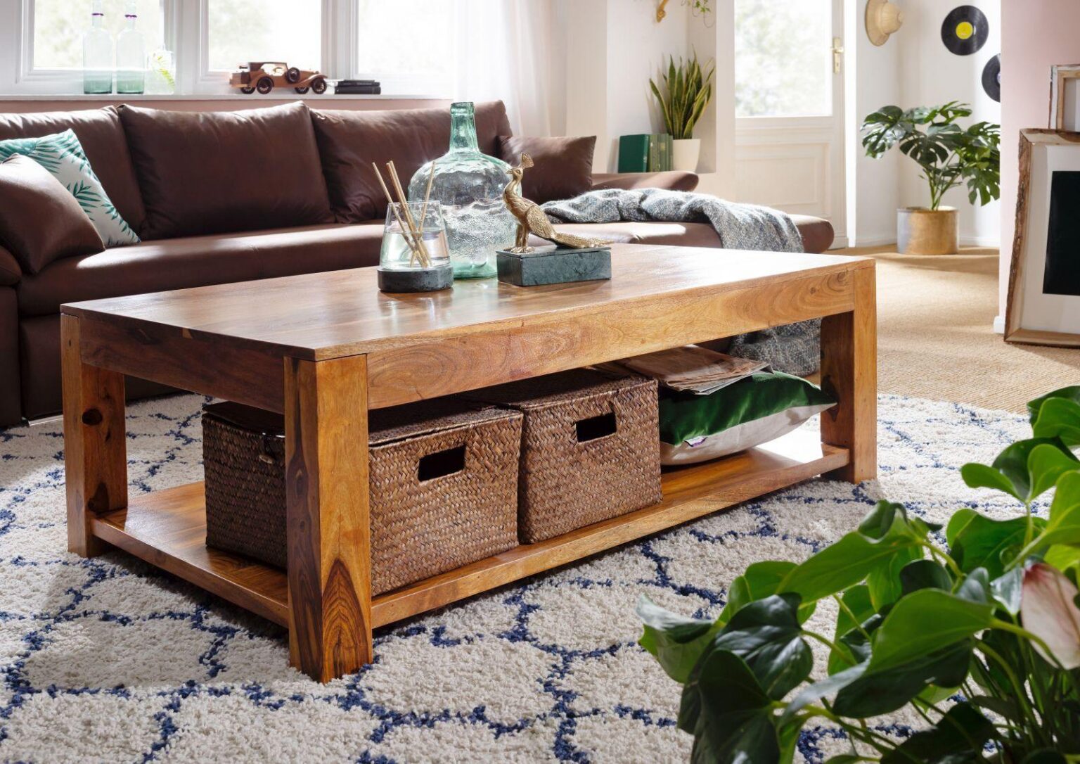 Aristocrat Acacia Colonial Coffee Table #2 - Duraster