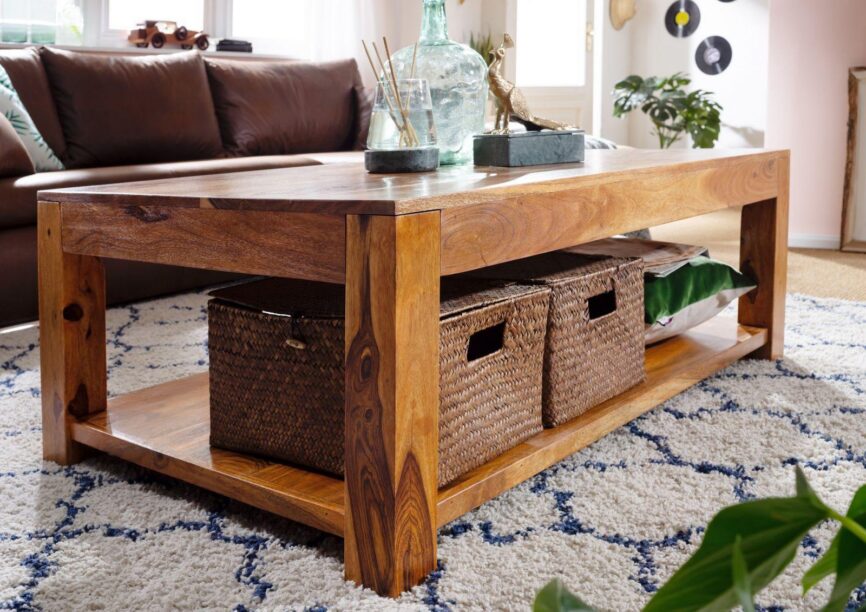 Aristocrat Acacia Colonial Coffee Table #2 - Duraster