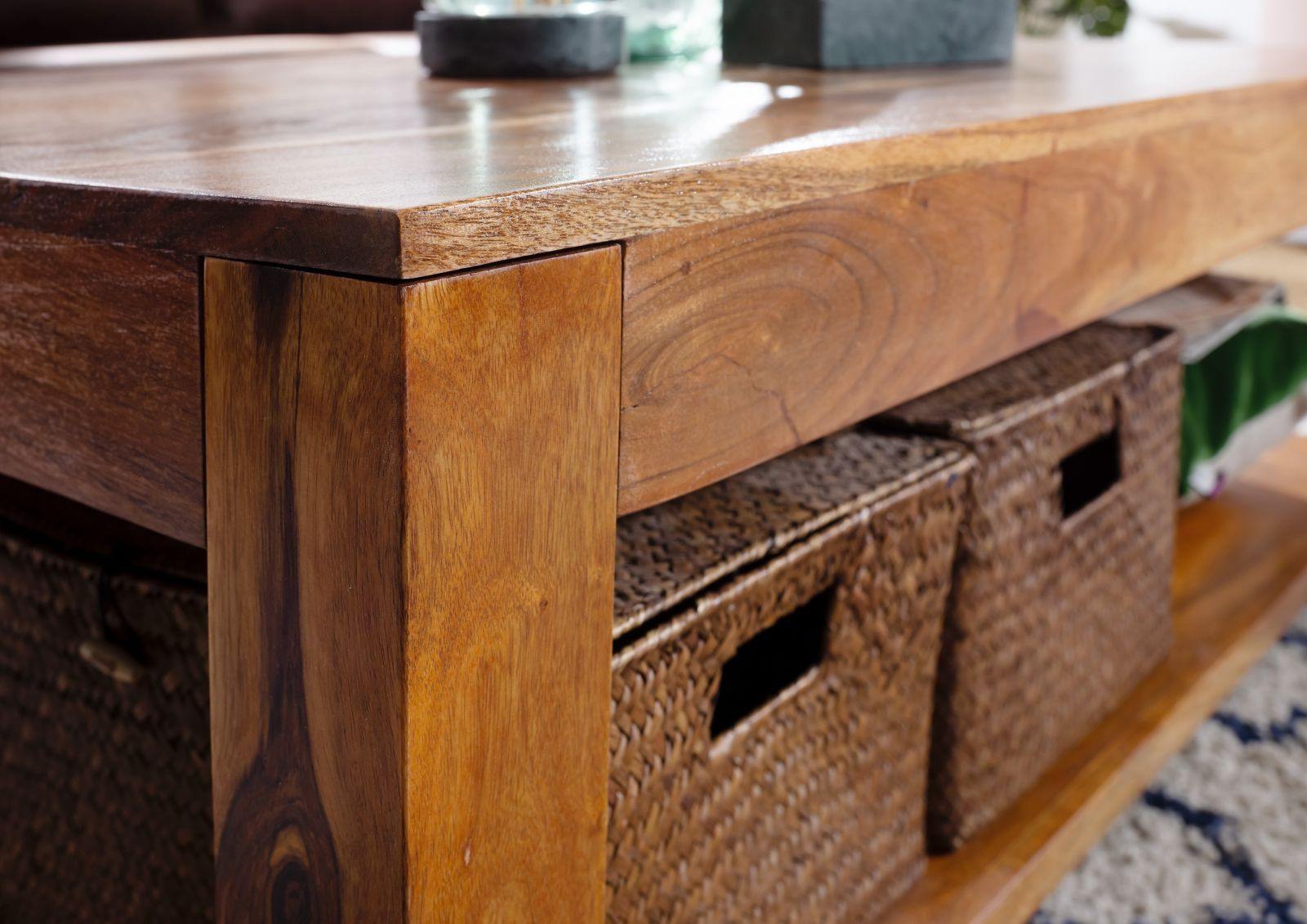 Aristocrat Acacia Colonial Coffee Table #2 - Duraster