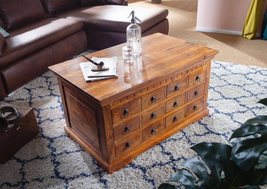 Aristocrat Acacia Exquisite Coffee Table #4 - Duraster