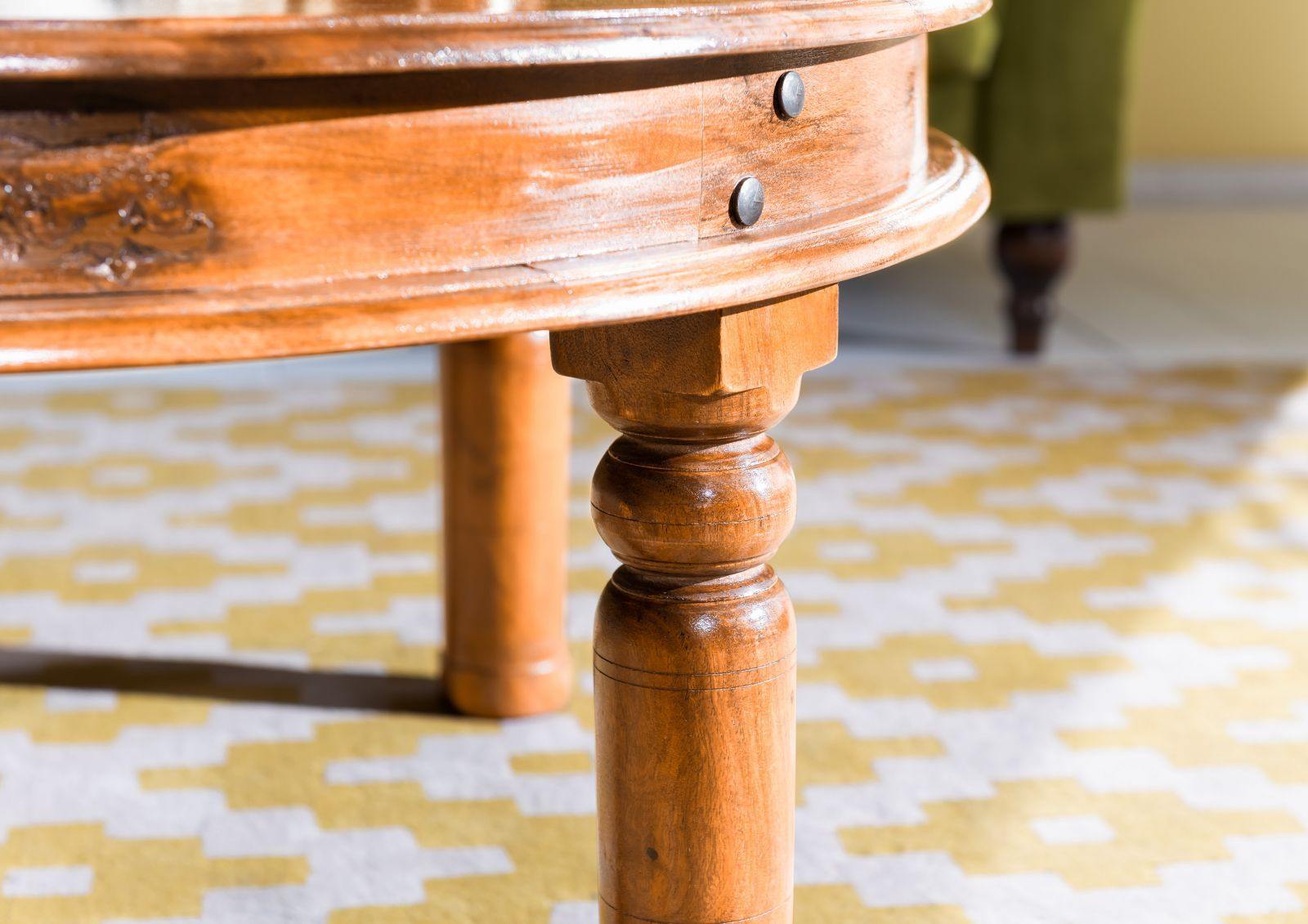 Aristocrat Acacia Colonial Coffee Table #1 - Duraster
