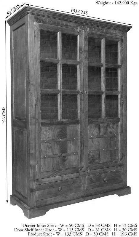 Aristocrat Acacia Modern Showcase Cabinet #2 - Duraster