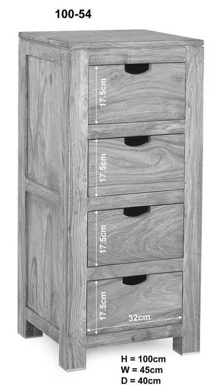 Alpaca Modern Sheesham Dresser Cabinet #3 - Duraster