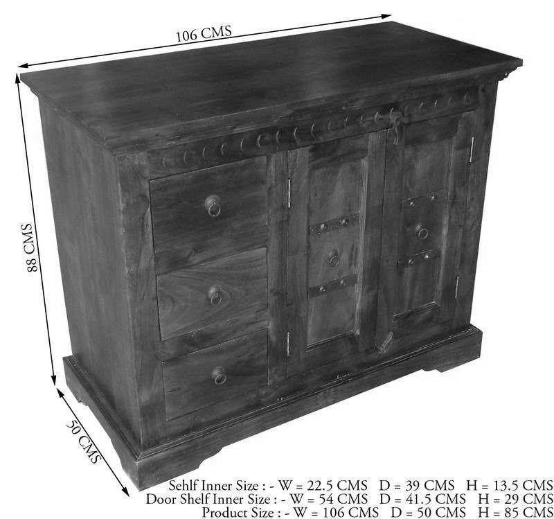 Aristocrat Acacia Elegant Dresser Cabinet #1 - Duraster