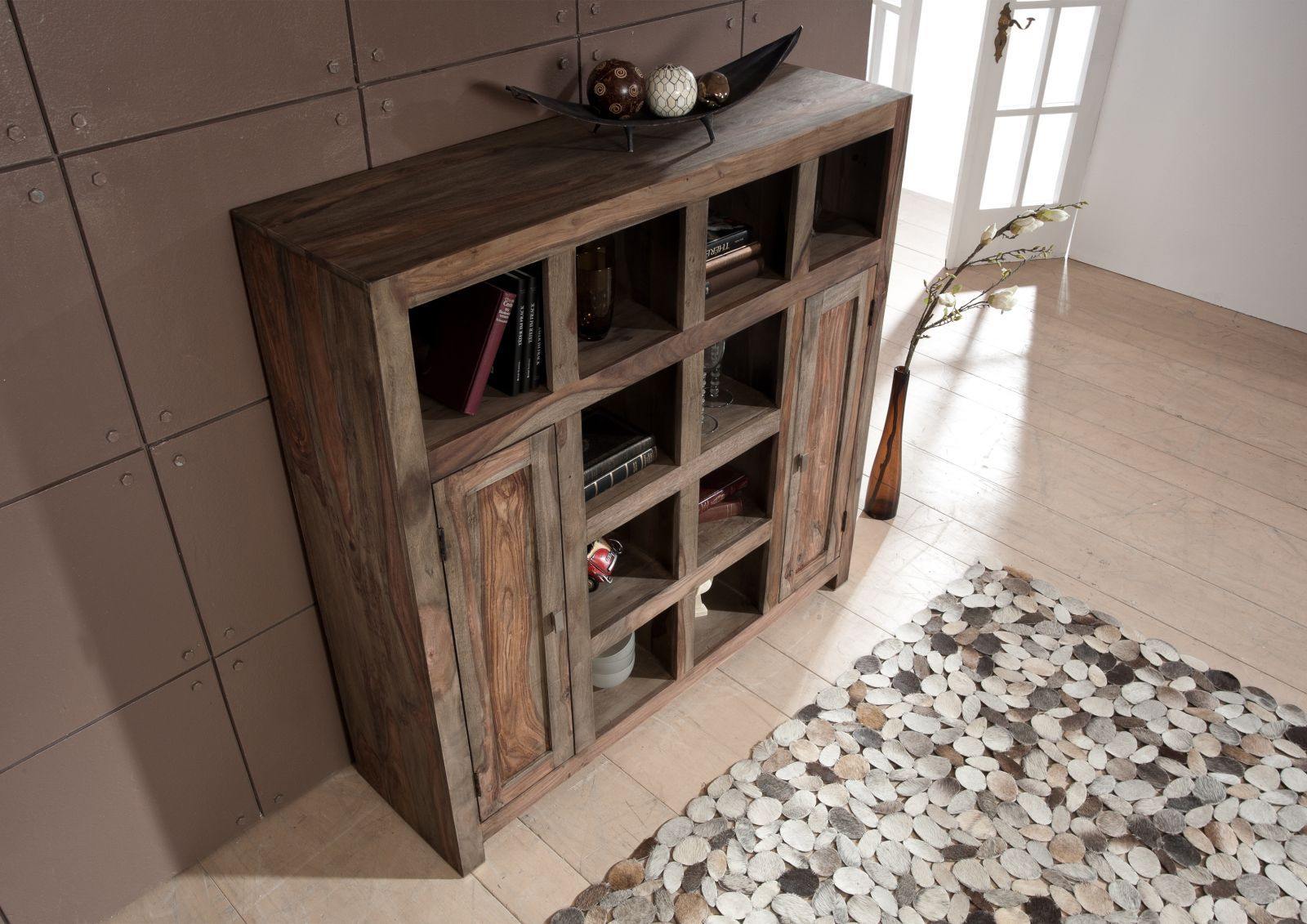 Alpaca Modern Sheesham Wood Book Shelf #2 - Duraster