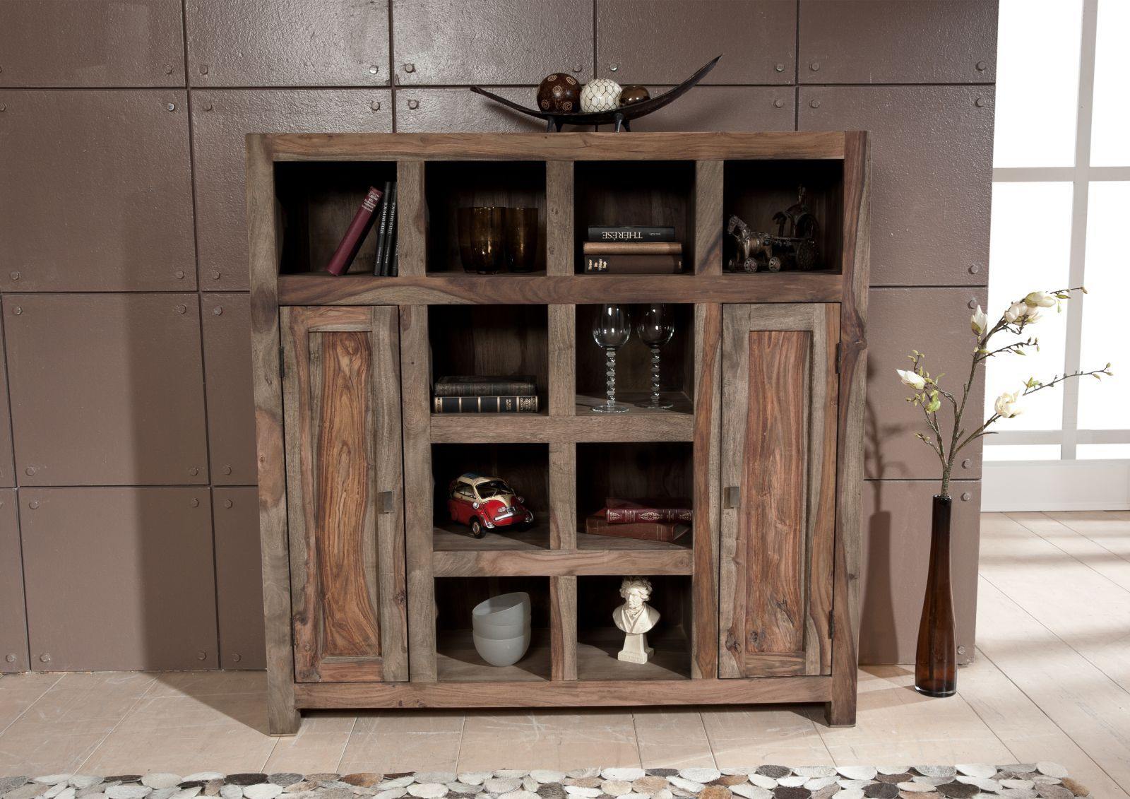 Alpaca Modern Sheesham Wood Book Shelf #2 - Duraster
