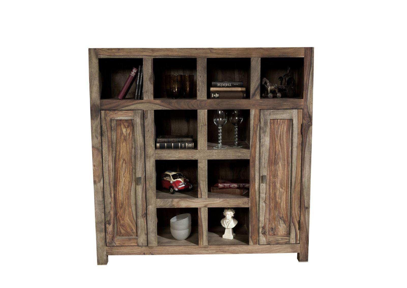 Alpaca Modern Sheesham Wood Book Shelf #2 - Duraster