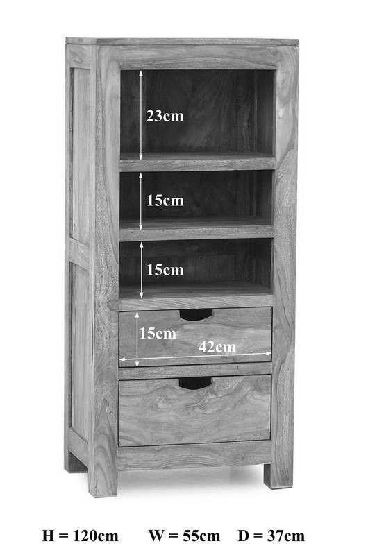 Alpaca Modern Sheesham Multi-Utility Cabinet #6 - Duraster