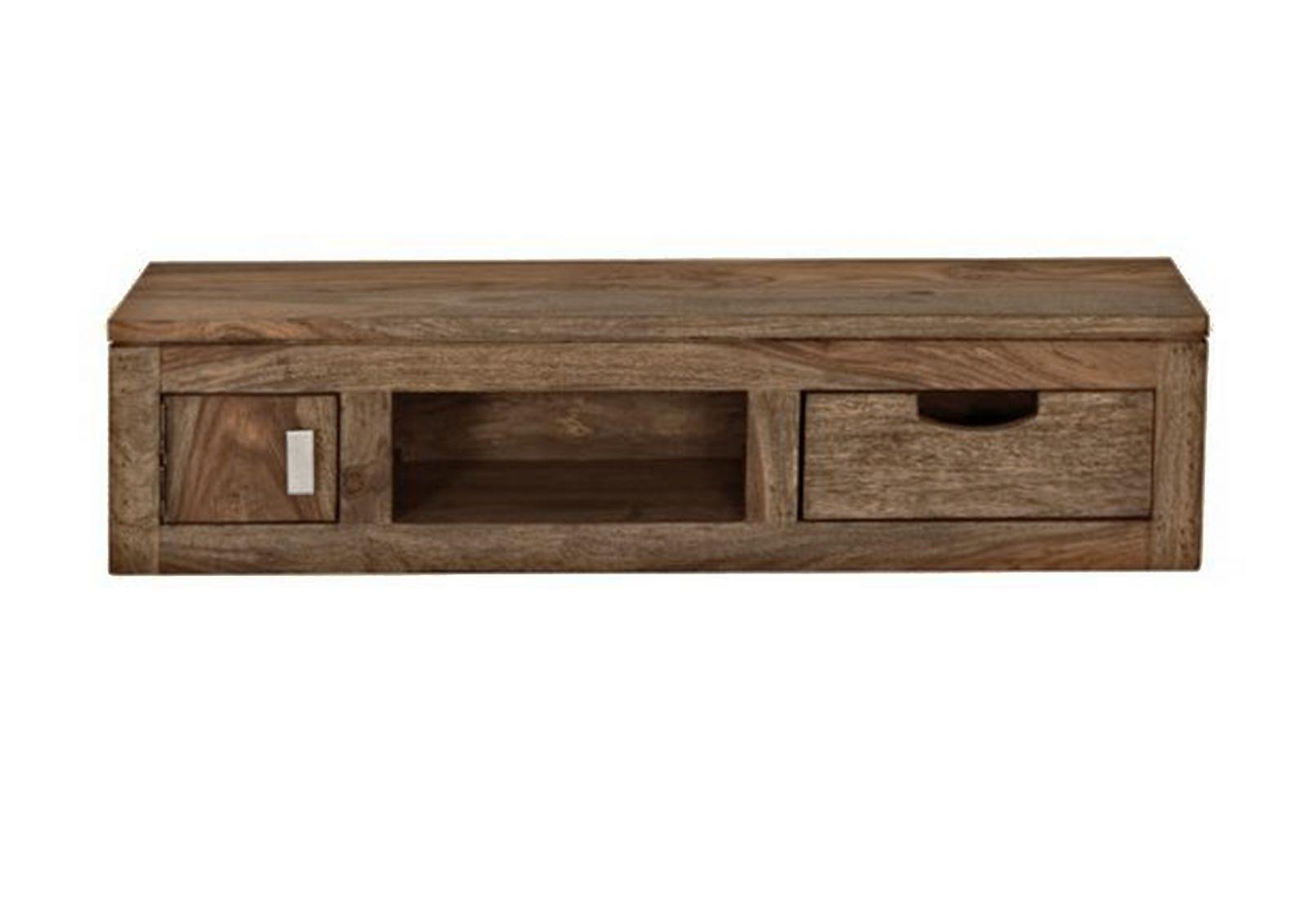 Alpaca Modern Sheesham Wood Wall Cabinet #19 - Duraster